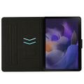 Samsung Galaxy Tab A8 10.5 2021/2022 Marble Pattern Folio Case - Violetti