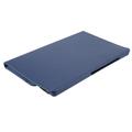 Samsung Galaxy Tab A8 (2021) 360 Pyörivä Folio-kotelo - Sininen