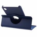 Samsung Galaxy Tab A9 360 Pyörivä Folio-kotelo - Sininen