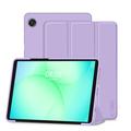 Samsung Galaxy Tab A9/A11 Tech-Protect SmartCase Tri-Fold Folio Case - Violetti värillinen suojakotelo