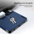 Samsung Galaxy Tab A9 Dux Ducis Domo Tri-Fold Smart Lompakkokotelo - Sininen