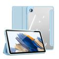 Samsung Galaxy Tab A9 Dux Ducis Toby Tri-Fold Älykäs Lompakkokotelo - Vaaleansininen