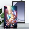 Samsung Galaxy Tab A9 Tyylikäs Sarjan Erittäin Ohut TPU-kotelo - Perhonen kukka