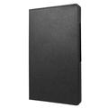 Samsung Galaxy Tab A9+ 360 Pyörivä Folio-kotelo - Musta
