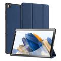 Samsung Galaxy Tab A9+ Dux Ducis Domo Tri-Fold Smart Lompakkokotelo - Sininen