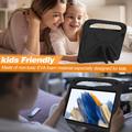 Samsung Galaxy Tab A9+ Lasten Iskunkestävä Suojakotelo - Musta