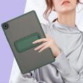 Samsung Galaxy Tab A9+ Iskunkestävä hybridi kotelo, jossa on potkukiinnike - vihreä
