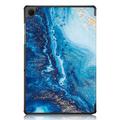Samsung Galaxy Tab A9+ Tri-Fold Sarjan Smart Lompakkokotelo - Aalto