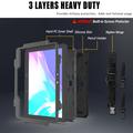 Samsung Galaxy Tab Active Pro Heavy Duty 360 Suojakotelo Käsihihnalla - Musta