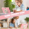 Samsung Galaxy Tab Active5 Pro Heavy Duty 360 Suojakotelo Käsihihnalla - Pinkki / Valkoinen