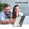 Samsung Galaxy Tab S10 FE/S9 FE/S9 Dux Ducis Magi Irrotettava 2-in-1 Folio kotelo - Harmaa