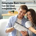 Samsung Galaxy Tab S10 FE/S9 FE/S9 Dux Ducis Magi Irrotettava 2-in-1 Folio kotelo - Harmaa