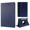 Samsung Galaxy Tab S10 FE+ 360 Rotary Folio kotelo - tummansininen
