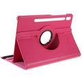 Samsung Galaxy Tab S10 FE+ 360 Rotary Folio kotelo - Vaaleanpunainen väri