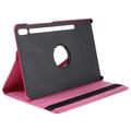 Samsung Galaxy Tab S10 FE+ 360 Rotary Folio kotelo - Vaaleanpunainen väri