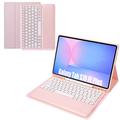 Samsung Galaxy Tab S10 FE+ Bluetooth Suojakotelo Näppäimistöllä - Pinkki