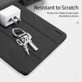 Samsung Galaxy Tab S10 FE+ Dux Ducis Domo Tri-Fold Smart Lompakkokotelo - Musta
