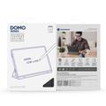 Samsung Galaxy Tab S10 FE+ Dux Ducis Domo Tri-Fold Smart Lompakkokotelo - Musta