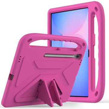Samsung Galaxy Tab S10 FE+ Lasten Iskunkestävä Suojakotelo - Kuuma Pinkki