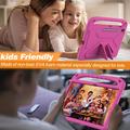 Samsung Galaxy Tab S10 FE+ Lasten Iskunkestävä Suojakotelo - Kuuma Pinkki