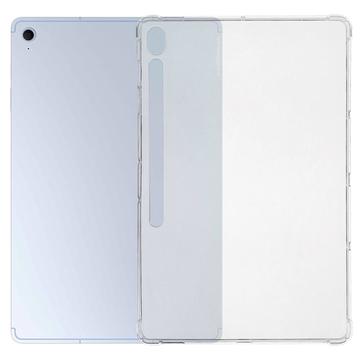 Samsung Galaxy Tab S10 FE+ Iskunkestävä TPU Suojakuori - Läpinäkyvä