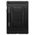 Samsung Galaxy Tab S10 FE+ Spigen Rugged Armor Pro Suojakotelo - Musta