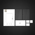 Samsung Galaxy Tab S10 FE+ Tech-Protect Glass Fit+ Panssarilasi - 2 kpl. - Musta