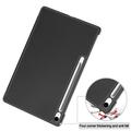 Samsung Galaxy Tab S10 FE+ Tri-Fold Series Smart Folio -kotelo - Musta