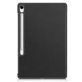 Samsung Galaxy Tab S10 FE+ Tri-Fold Series Smart Folio -kotelo - Musta