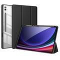 Samsung Galaxy Tab S10 Ultra Dux Ducis Toby Tri-Fold Älykäs Lompakkokotelo - Musta