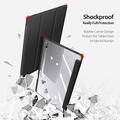 Samsung Galaxy Tab S10 Ultra Dux Ducis Toby Tri-Fold Älykäs Lompakkokotelo - Musta