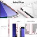 Samsung Galaxy Tab S10 Ultra Dux Ducis Toby Tri-Fold Älykäs Lompakkokotelo - Vaaleanpunainen