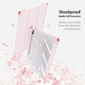 Samsung Galaxy Tab S10 Ultra Dux Ducis Toby Tri-Fold Älykäs Lompakkokotelo - Vaaleanpunainen
