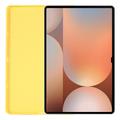 Samsung Galaxy Tab S10 Ultra Nestemäinen Silikoni Suojakuori - Keltainen