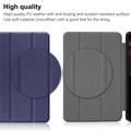 Samsung Galaxy Tab S10 Ultra Tri-Fold Sarjan Smart Lompakkokotelo - Sininen