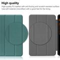 Samsung Galaxy Tab S10 Ultra Tri-Fold Sarjan Smart Lompakkokotelo - Vihreä