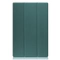 Samsung Galaxy Tab S10 Ultra Tri-Fold Sarjan Smart Lompakkokotelo - Vihreä