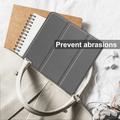 Samsung Galaxy Tab S10 Ultra Tri-Fold Sarjan Smart Lompakkokotelo - Harmaa