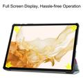 Samsung Galaxy Tab S10+ Tri-Fold Sarjan Smart Lompakkokotelo - Yksisarvinen
