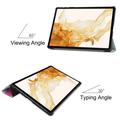 Samsung Galaxy Tab S10+ Tri-Fold Sarjan Smart Lompakkokotelo - Yksisarvinen
