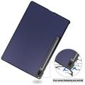Samsung Galaxy Tab S10+ Tri-Fold Sarjan Smart Lompakkokotelo - Sininen