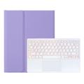Samsung Galaxy Tab S11 Ultra Bluetooth -näppäimistökotelo, jossa on kosketuslevy - Lila