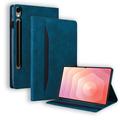 Samsung Galaxy Tab S11 Ultra Business Style Folio kotelo - sininen