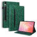 Samsung Galaxy Tab S11 Ultra Business Style Folio kotelo - Vihreä