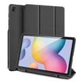 Samsung Galaxy Tab S6 Lite/S6 Lite (2022) Dux Ducis Domo Tri-Fold Smart Lompakkokotelo - Musta