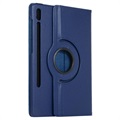 Samsung Galaxy Tab S7 FE 360 Pyörivä Folio-kotelo - Sininen