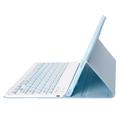Samsung Galaxy Tab S9 Bluetooth Suojakotelo Näppäimistöllä - Vaaleansininen