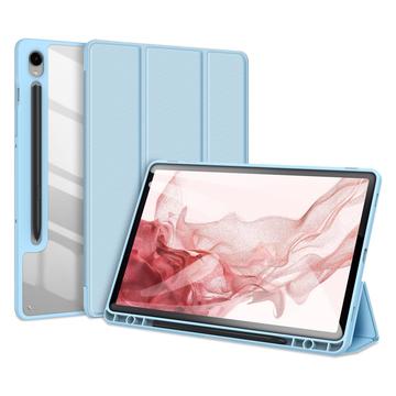 Samsung Galaxy Tab S9 Dux Ducis Toby Tri-Fold Älykäs Lompakkokotelo - Vaaleansininen