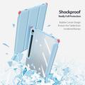 Samsung Galaxy Tab S9 Dux Ducis Toby Tri-Fold Älykäs Lompakkokotelo - Vaaleansininen