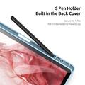 Samsung Galaxy Tab S9 Dux Ducis Toby Tri-Fold Älykäs Lompakkokotelo - Vaaleansininen